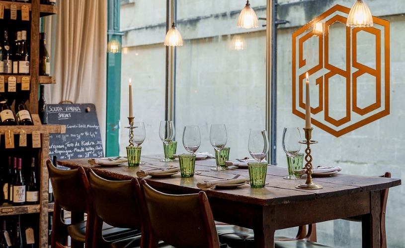Tables at Beckford Bottle Shop 